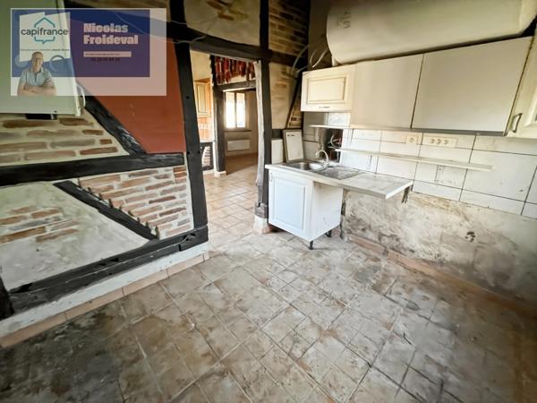 Authentique fermette bressane de 105 m² avec fort potentiel à Sainte-Croix-en-Bresse 🏡