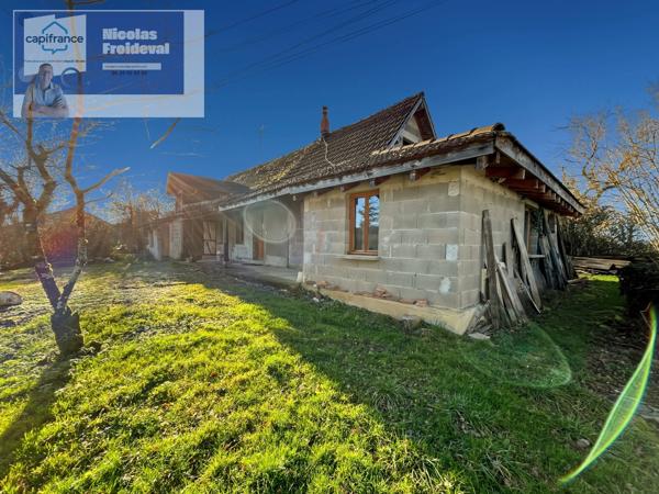 Authentique fermette bressane de 105 m² avec fort potentiel à Sainte-Croix-en-Bresse 🏡