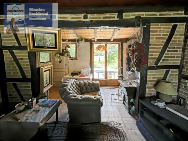 Authentique fermette bressane de 105 m² avec fort potentiel à Sainte-Croix-en-Bresse 🏡