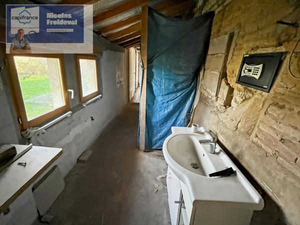Authentique fermette bressane de 105 m² avec fort potentiel à Sainte-Croix-en-Bresse 🏡