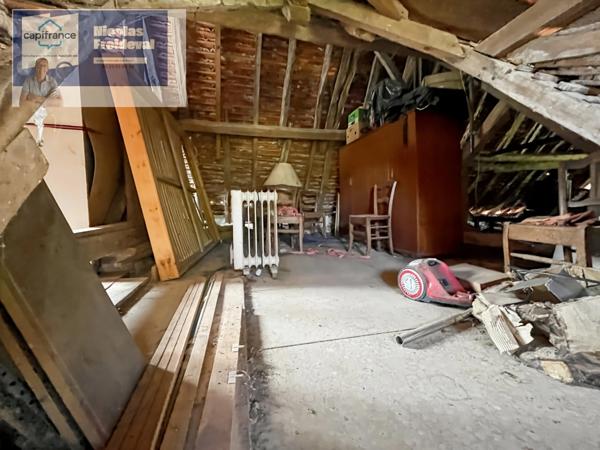 Authentique fermette bressane de 105 m² avec fort potentiel à Sainte-Croix-en-Bresse 🏡
