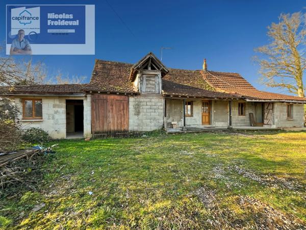 Authentique fermette bressane de 105 m² avec fort potentiel à Sainte-Croix-en-Bresse 🏡
