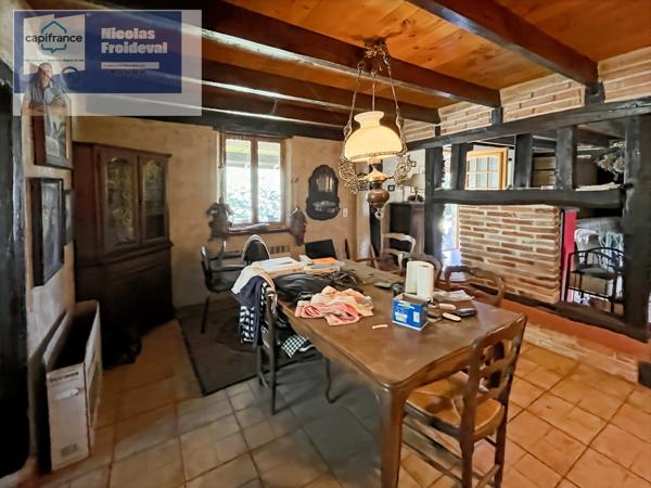 Authentique fermette bressane de 105 m² avec fort potentiel à Sainte-Croix-en-Bresse 🏡