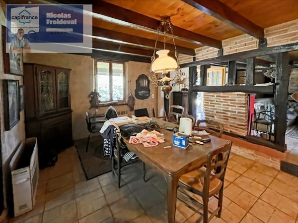 Authentique fermette bressane de 105 m² avec fort potentiel à Sainte-Croix-en-Bresse 🏡