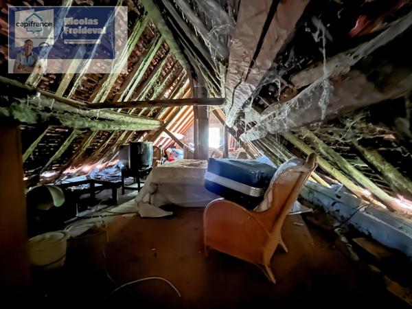 Authentique fermette bressane de 105 m² avec fort potentiel à Sainte-Croix-en-Bresse 🏡