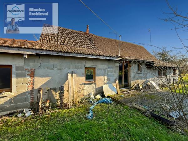 Authentique fermette bressane de 105 m² avec fort potentiel à Sainte-Croix-en-Bresse 🏡
