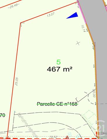 Terrain à vendre  467 m2 ST HILAIRE DE RIEZ - 85