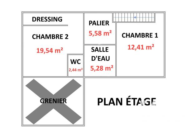 Maison à vendre 3 pièces 73 m² Neuville-de-Poitou