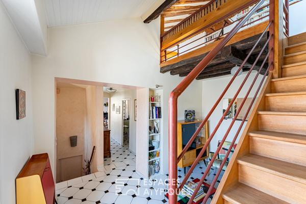 Duplex de charme place du Marché Notre Dame à Versailles