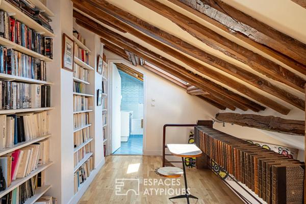 Duplex de charme place du Marché Notre Dame à Versailles