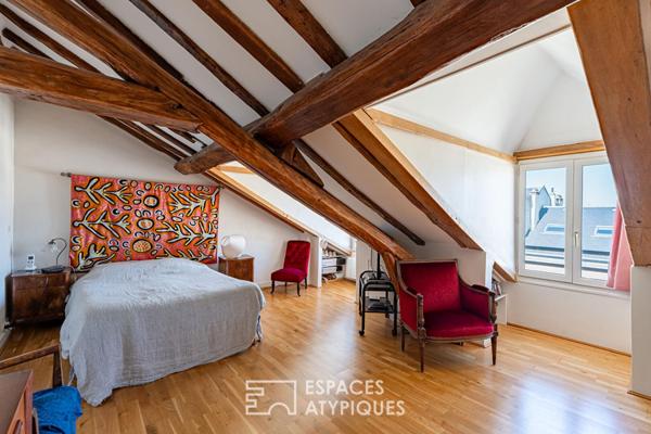 Duplex de charme place du Marché Notre Dame à Versailles