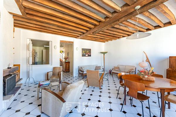 Duplex de charme place du Marché Notre Dame à Versailles