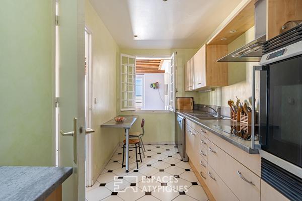 Duplex de charme place du Marché Notre Dame à Versailles