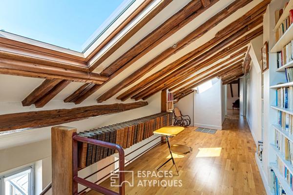 Duplex de charme place du Marché Notre Dame à Versailles