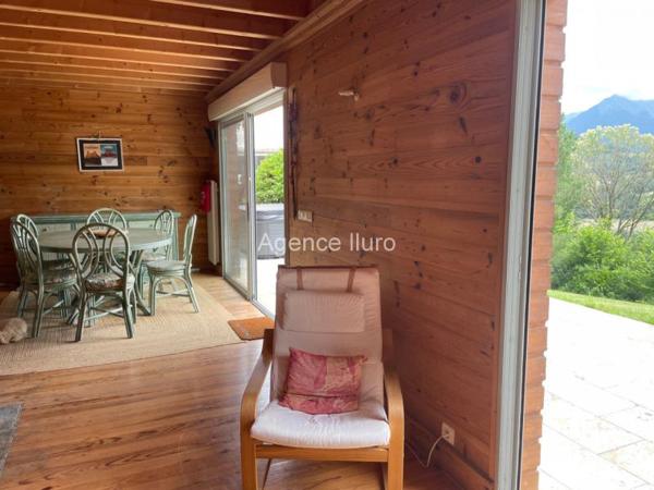 Maison - Oloron-sainte-marie - Réf.:205373 PROXIMITE OLORON : MAISON COUP DE COEUR, AU CALME, AVEC 2000 M² DE TERRAIN ET VUE SUR MONTAGNES -