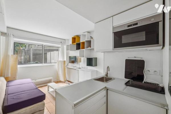 Recamier - Appartement de 15,17 m² au calme absolu 