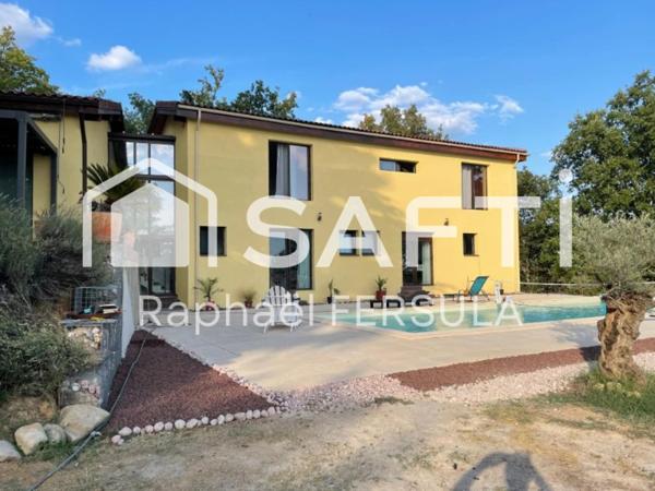 Villa d'architecte hauteurs de Castres