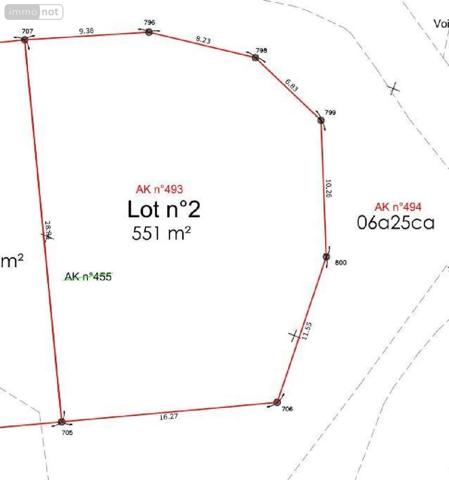 Terrain à Batir à vendre à Gouville-sur-Mer dans la Manche (50560), ref : 7568