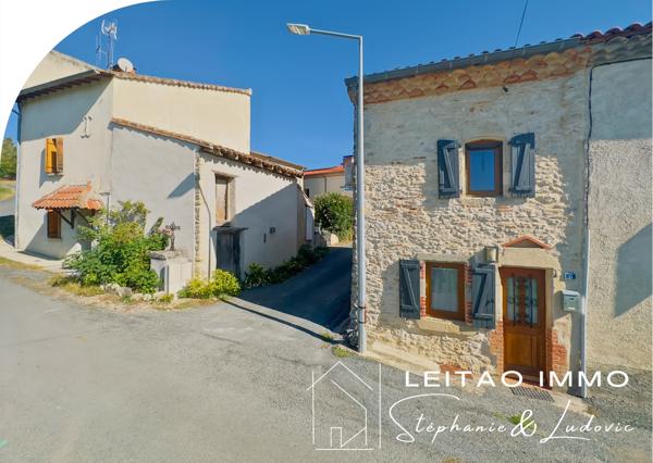 Lasgraisses (81300) Maison de village 3 pièces