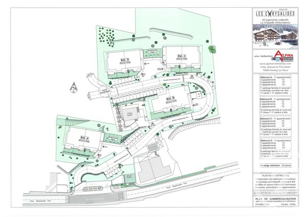 Appartement T3 à vendre  3 pièces - 75,75 m2 LA CHAPELLE D ABONDANCE - 74