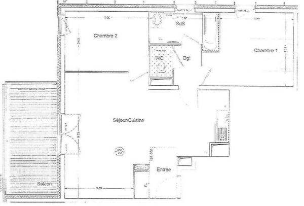 Appartement 3 pièces - 44240 La Chapelle-sur-Erdre -  LA CHAPELLE SUR ERDRE