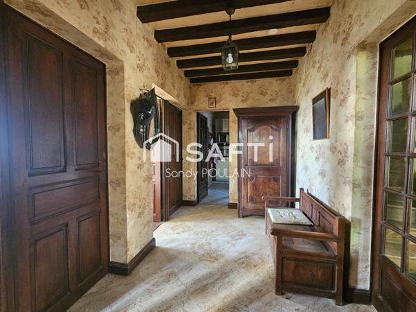 Charmante maison et une structure brute à finaliser