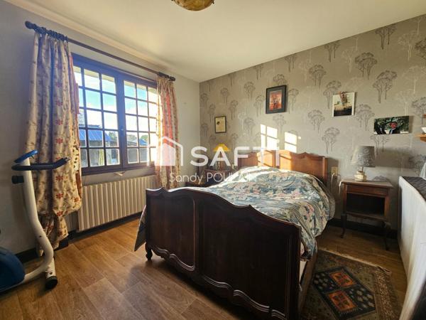 Charmante maison et une structure brute à finaliser