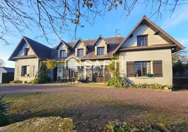 Charmante maison et une structure brute à finaliser