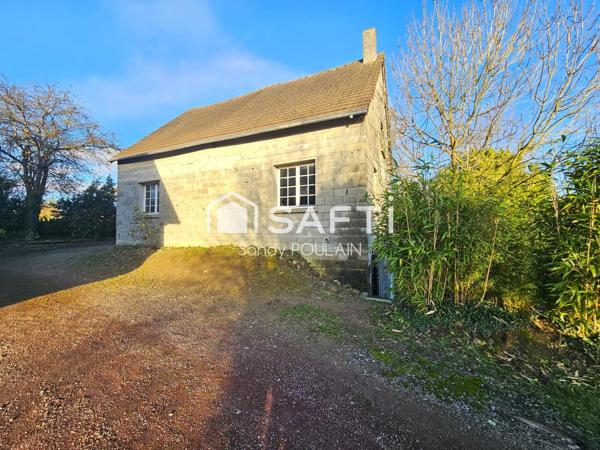 Charmante maison et une structure brute à finaliser