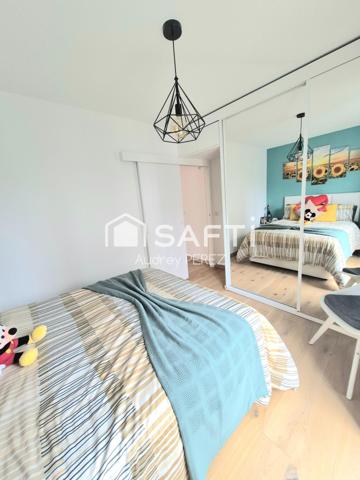 MAGNIFIQUE APPARTEMENT F2 TRANSFORME EN F3 REFAIT A NEUF