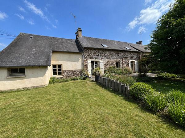 NOUVEAUTE EXCLUSIVITE BRUZ - Maison en pierres à rénover 5 pièces - Terrain OUEST 855m² sans vis à vis