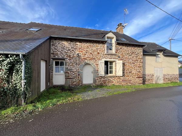 NOUVEAUTE EXCLUSIVITE BRUZ - Maison en pierres à rénover 5 pièces - Terrain OUEST 855m² sans vis à vis