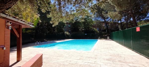 Toulouse :beau T3 dans résidence avec piscine et tennis