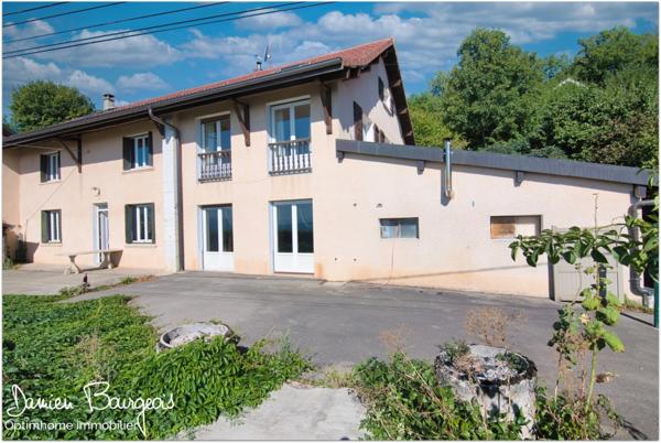 EXCLUSIVITÉ – PÉRON (secteur Feigères) – Spacieuse maison avec vue Mont-Blanc et terrain constructible