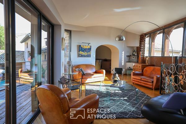 Ecrin de pierre et de lumière au coeur des vignes