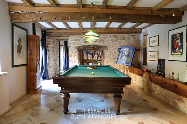 Ecrin de pierre et de lumière au coeur des vignes