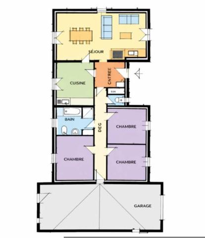 Maison à vendre 4 pièces de 109 m²