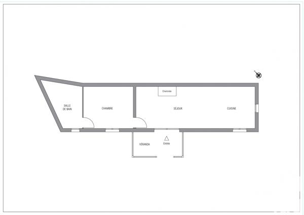 Maison à vendre 2 pièces 44 m² Pierrefitte-sur-Seine