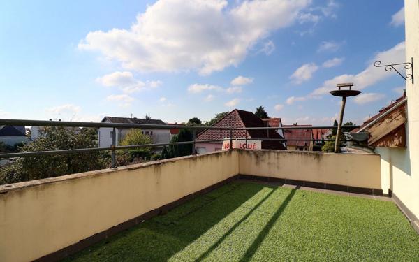 Appartement à louer    3 pièces • 59 m2 Hipsheim