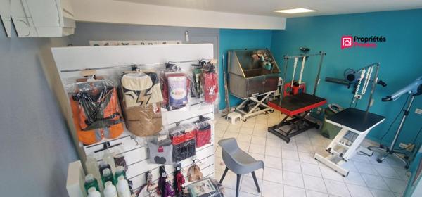 Immeuble de rapport - 90 m² - 4 pièces - local commercial et appartement T2