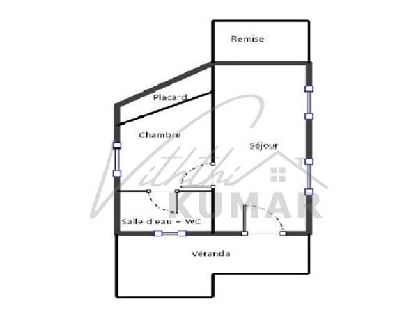Maison à vendre 2 pièces 31 m² Le Blanc-Mesnil