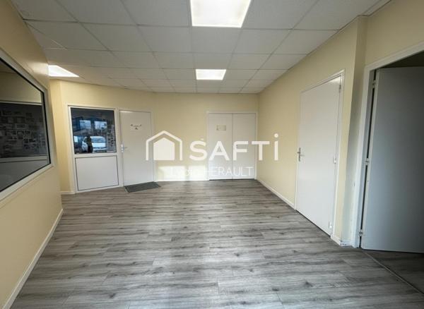 Bâtiment pro avec stockage et chambres froides