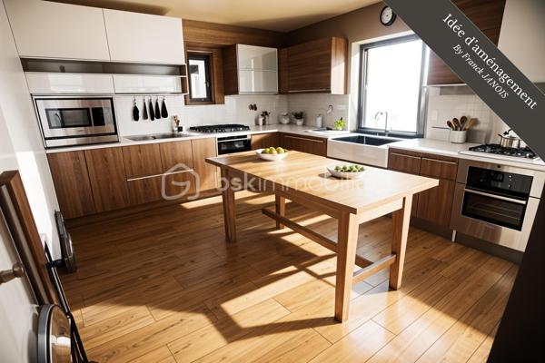 La maison se compose au rez-de-chaussée d'une entrée, d'une cuisine, d'une salle à manger et d'un séjour lumineux avec cheminée, toutes trois bénéficiant d'une vue mer, d'une chambre avec placard intégré, d'une salle d'eau avec WC
A l'étage vous trouverez 4 chambres spacieuses, dont trois avec vue mer, toutes équipées de placards intégrés, idéales pour accueillir une grande famille ou des invités, dont une avec une petite pièce pouvant servir de dressing.
L'étage dispose également d'une salle de bain avec baignoire et d'un WC.

Le tout sur un sous sol de 86 m2 dont deux pièces et un garage de 50 m2 à votre disposition pour plusieurs véhicules.
Vous pourrez profiter de moments de détente sur la terrasse extérieure vue mer très bien exposée (est)
Le terrain offre un espace extérieur agréable avec la possibilité de construire une piscine.
L'étude des sols pour assainissement individuel a été réalisée.
Des travaux de mise aux normes électriques et d'assainissement sont à prévoir (devis réalisés)
Possibilité d'acquisition terrain constructible (devis démolition des bâtis présents réalisé d'environ 1400 m2 (voir vidéo) et une parcelle non constructible de 3000m2 pour terrain d'agrément)

Detached 5-Bedroom House with Stunning Sea Views – Saint-Pol-de-Léon
Built in 1985, this spacious 137sqm home is set on a generous 1,425sqm plot, offering privacy and exceptional potential. Located in the sought-after area of Saint-Pol-de-Léon, this property is perfect for a large family or those seeking a coastal retreat.
Interior Layout
    Ground Floor: A welcoming entrance hall leads to a kitchen, a dining room, and a bright living room with a fireplace. All three rooms boast beautiful sea views. This level also includes a bedroom with a built-in wardrobe and a shower room with a toilet.
    First Floor: A large landing serves 4 spacious bedrooms, three of which offer uninterrupted ocean views. All bedrooms feature built-in closets, and one includes an adjoining small room perfectly suited for a walk-in dressing room. A full bathroom (with bathtub) and a separate toilet complete this floor.
Basement & Parking
The property includes a massive 86sqm basement, featuring two versatile rooms and a 50sqm garage that can easily accommodate multiple vehicles.
Exterior & Potential
Outdoor Living: Enjoy the outdoors on the well-exposed (East-facing) terrace with sea views, ideal for morning coffee.
The Grounds: The expansive garden offers plenty of space and the possibility to install a swimming pool.
Technical Note: A soil study for an individual sanitation system has already been conducted.
Modernization & Works
Please note that some updating is required to bring the electricity and sanitation systems up to current standards. For your peace of mind, comprehensive quotes have already been provided by two reputable local companies