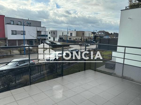 Location Appartement 2 pièces 44.97 m² - 6 RUE DES TISSERANDS Gambsheim 67760