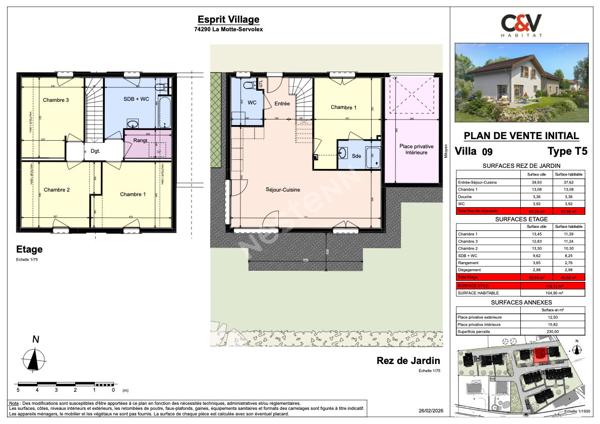 Maison neuve 5 pièces - La Motte-Servolex