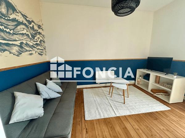 Location Appartement meublé 2 pièces 27.32 m² - 44 RUE DU DOLMEN Saint-nazaire 44600