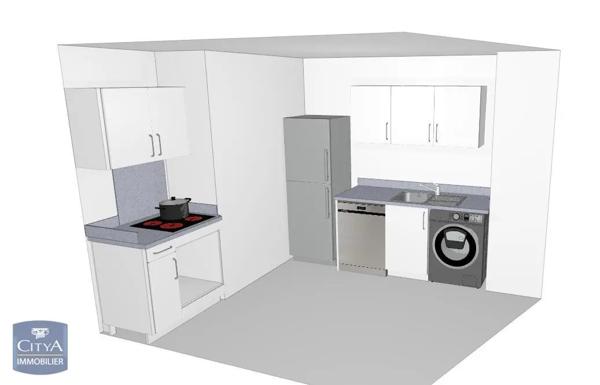 Appartement à louer 3 pièces 59.9m²