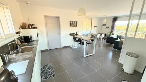 Corse, Ventiseri, maison T5 de 114m2, terrain 738m2