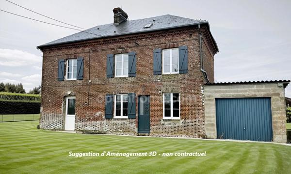 Maison à vendre 4 pièces - Garage et Jardin - ECORCHES (61)