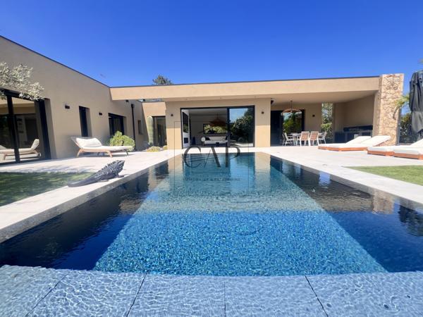 Lecci (20137) Villa d'architecte moderne meublée jardin & piscine pour RP ou investissement